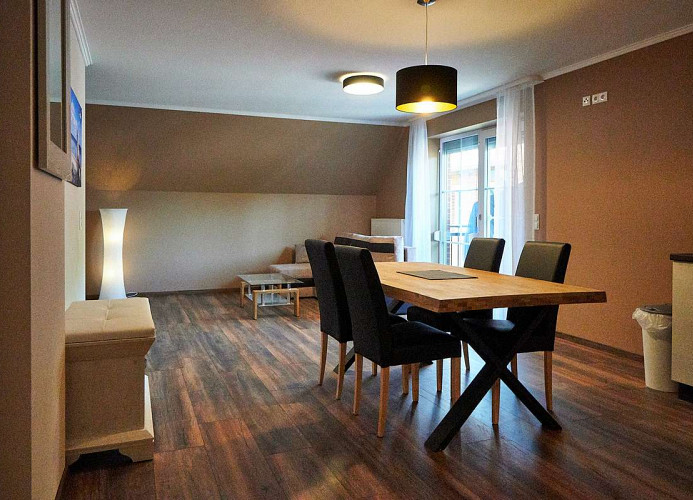 Blick ins Wohnzimmer