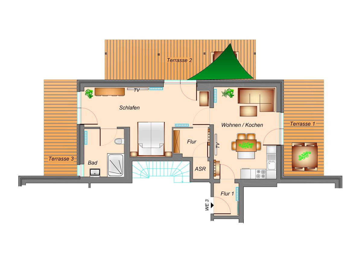 Wohnung 3 - Suite VALI
