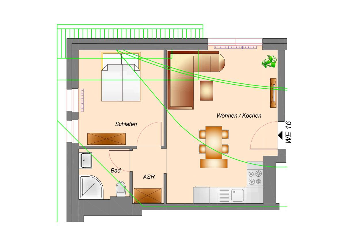 Wohnung 16